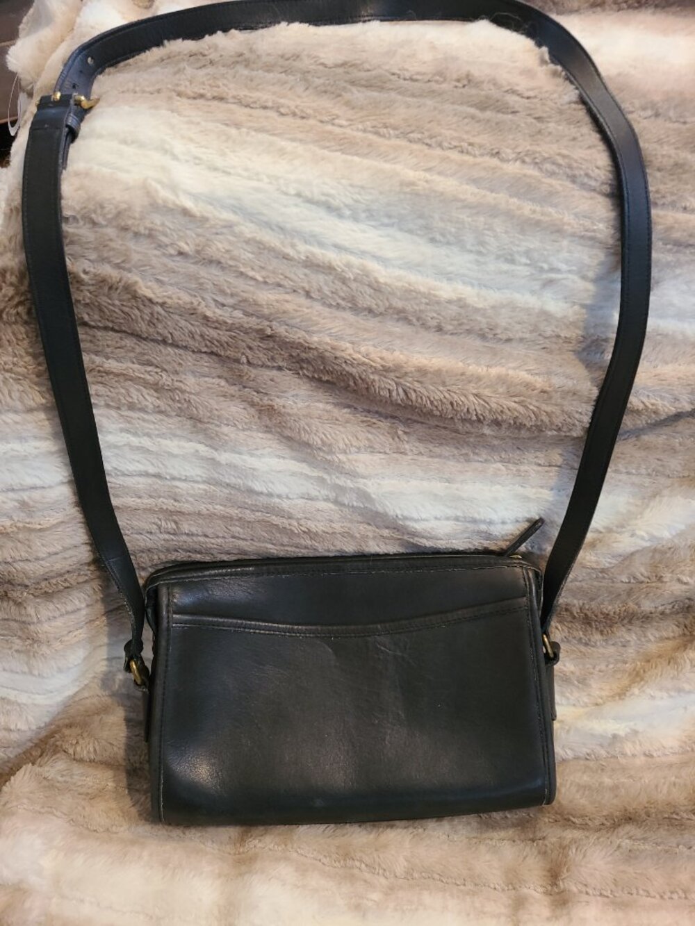 Vintage leather Coach Bag